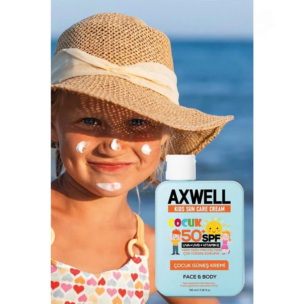کرم ضد آفتاب کودک 100 میل اکسول Axwell — تصویر ۵