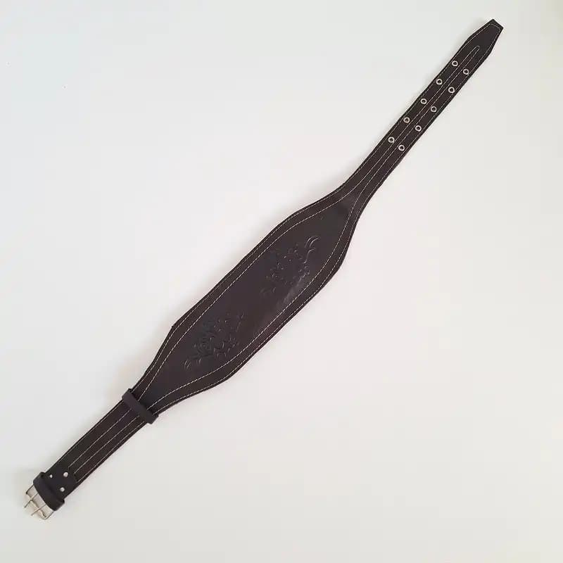 کمربند بدنسازی چرم طبیعی بالشتک دار KB-324