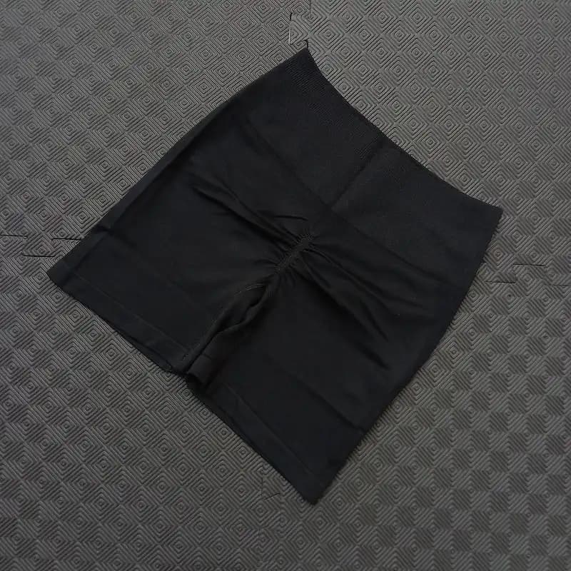 شورتک اورجینال پشت چین دار سیملس مشکی SH-M04 — تصویر ۲