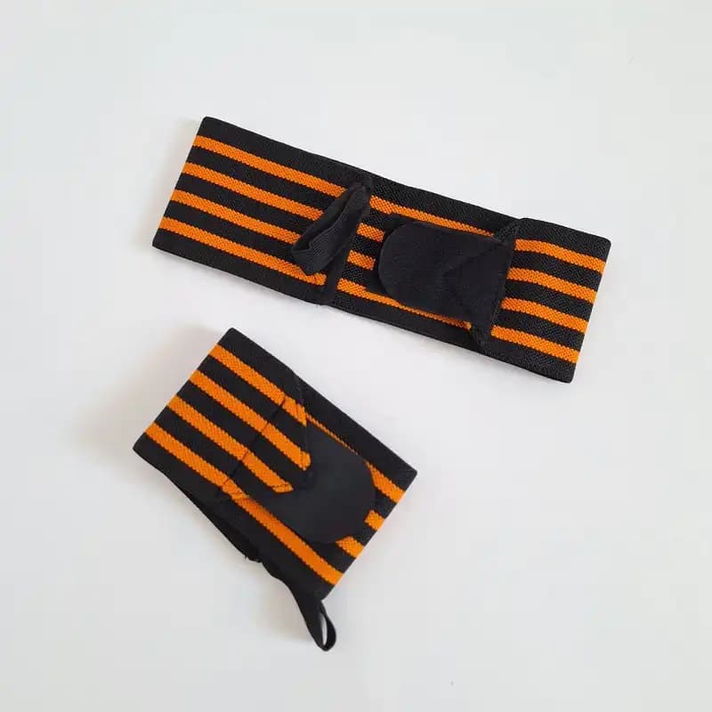مچ بند بدنسازی مدل wrist support بسته 2 عددی mb-78 — تصویر ۴