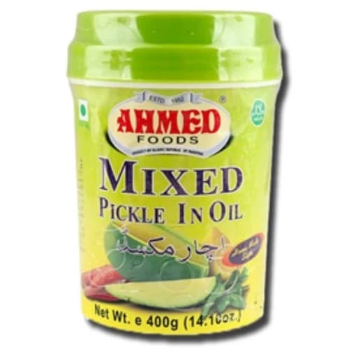 ترشی انبه مارک احمد با روغن زیتون با دو طعم ( مخلوط و خالص)