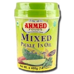 ترشی انبه مارک احمد با روغن زیتون با دو طعم ( مخلوط و خالص) — تصویر ۲