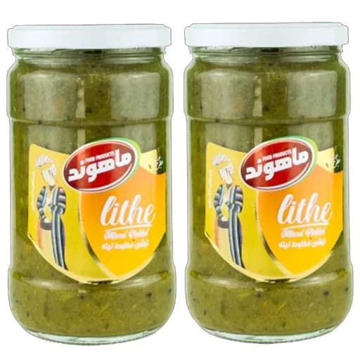 ترشی لیته ماهوند - 660 گرم بسته 2 عددی
