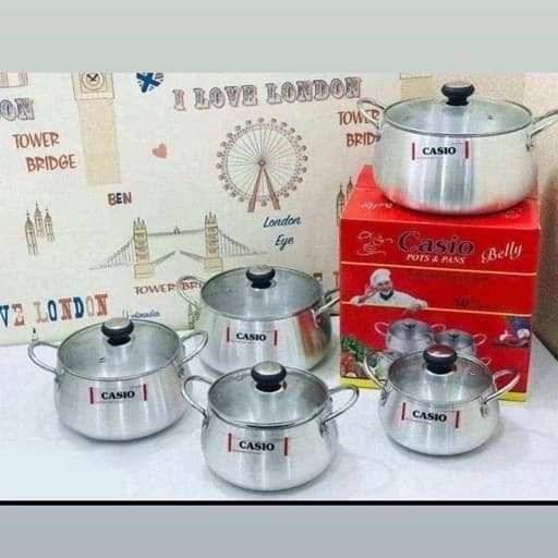 سرویس قابلمه 10پارچه کاسیو