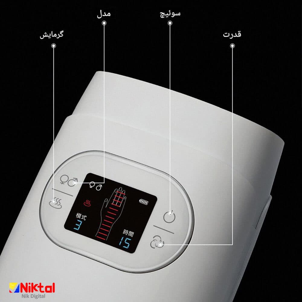 ماساژور هوشمند دست KULAX شیائومی مدل K-SBAM-B2V2 | باگرمایش ملایم — تصویر ۲