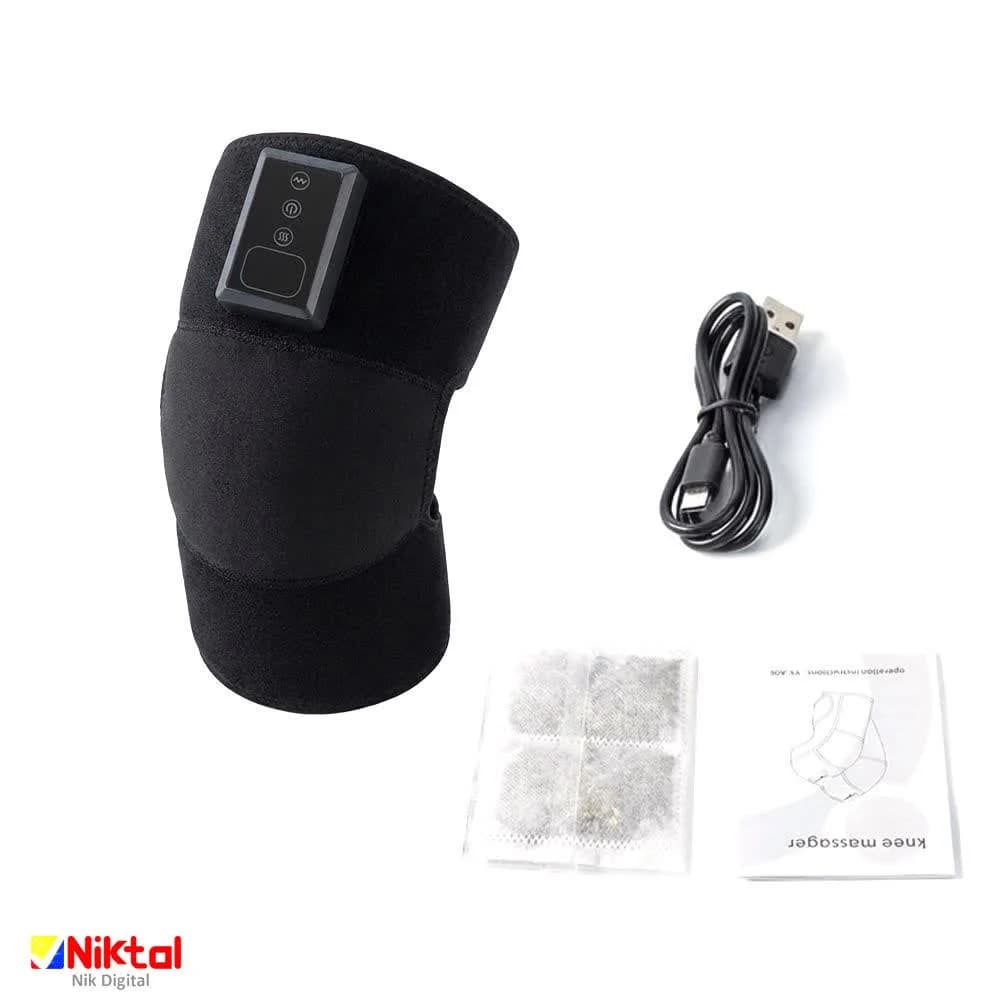 ماساژور هوشمند زانوی تکی کمپرس گرم A06 | با فناوری لرزش پیشرفته — تصویر ۲