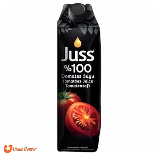 نوشیدنی 100% طبیعی Juss با طعم گوجه فرنگی 1 لیتری