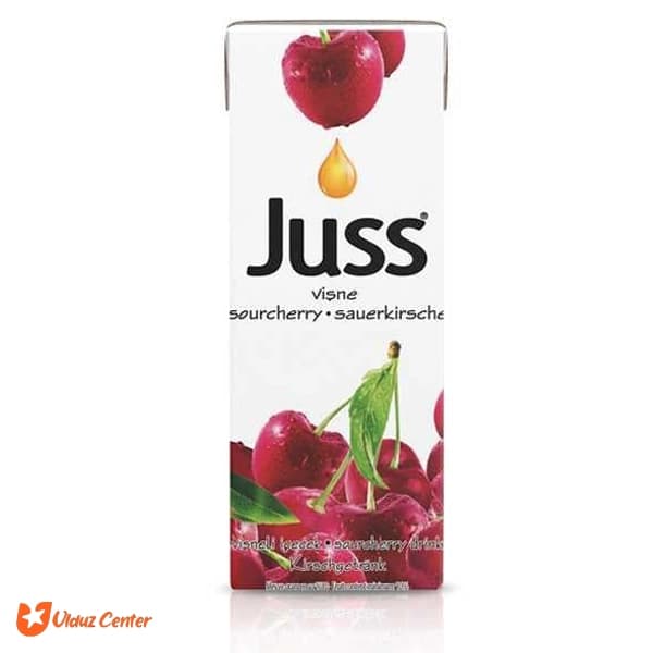 نوشیدنی پاکتی Juss با طعم گیلاس 200 میل