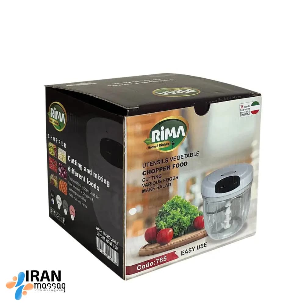 خرد کن دستی ریما 785 | نخ دار بدون نیاز به برق با تیغه فولادی — تصویر ۹