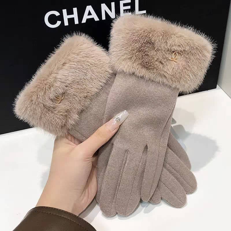 دستکش زنانه فوتر مدل CHANEL