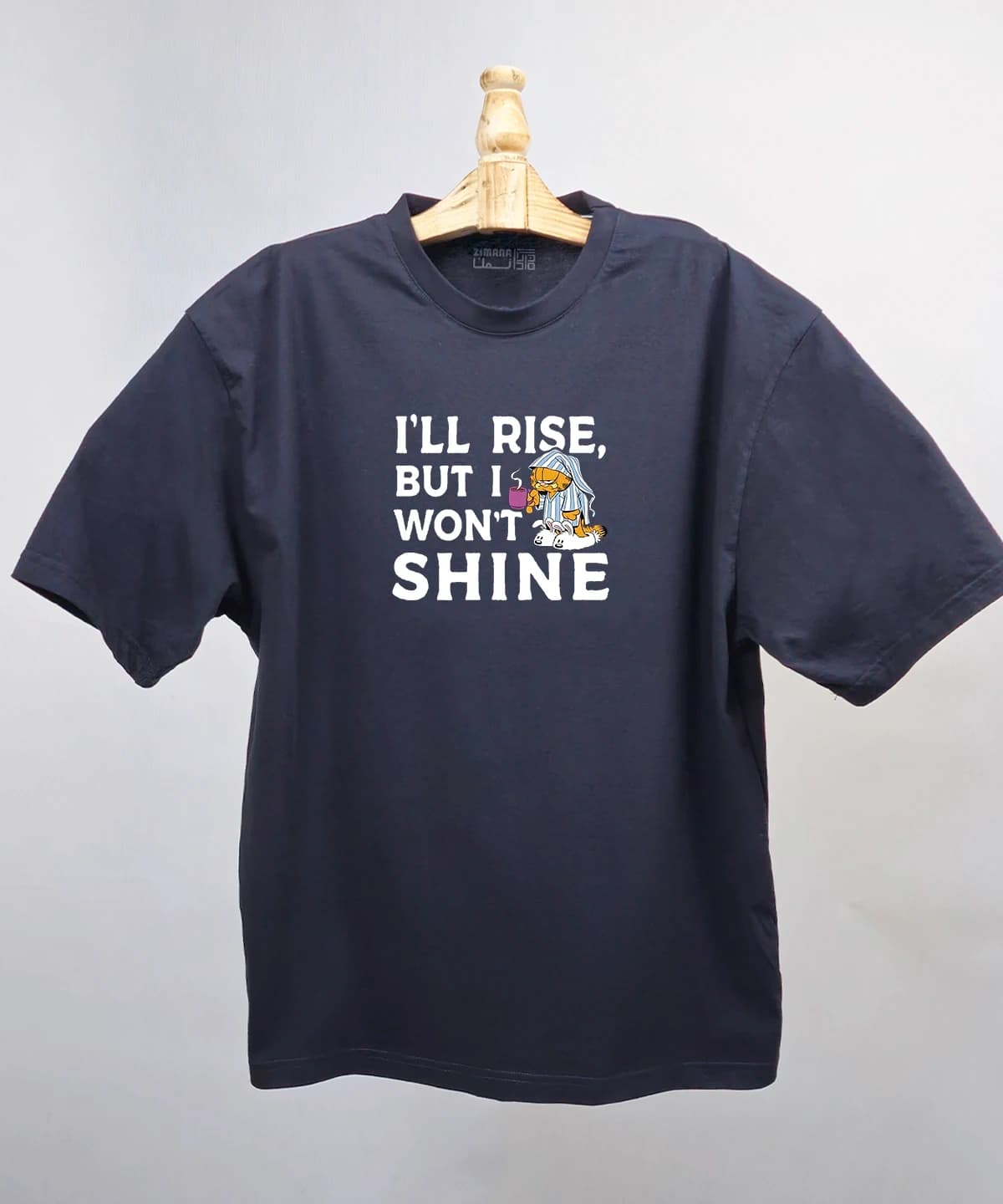 تیشرت لش مردانه و زنانه گارفیلد طرح I’ll Rise, But I Won’t Shine — تصویر ۴