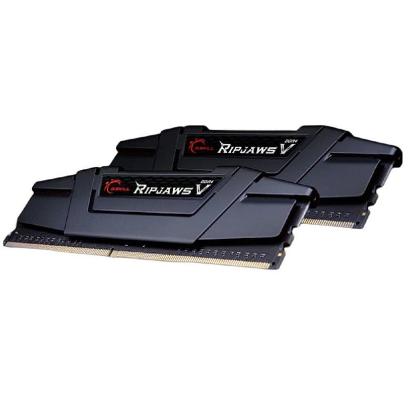 رم جی اسکیل GSKILL RIPJAWSV 16GB DUAL 3200MHZ CL16 D4