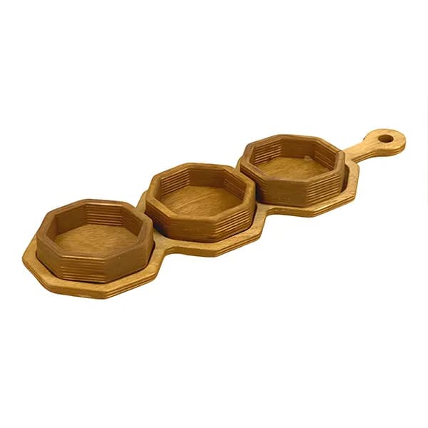 اردو خوری شهاب 3 تایی چوبی