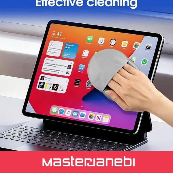 پارچه تمیز کننده صفحه نمایش میکرو فایبر کوتسی Coteci Polishing Cloth OT-067 — تصویر ۵