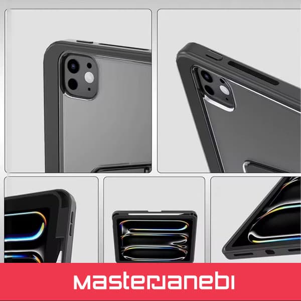 کاور آیپد با پایه کوتسی Coteci Case ipad 10-11(A16) ip-116 — تصویر ۳