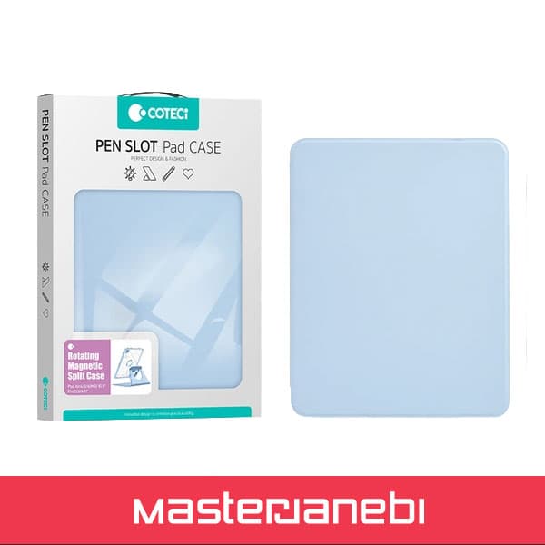 کاور آیپد مگنتی با جای قلم کوتسی Coteci Magnetic Case ipad10 ipad11(A16) ip-098 — تصویر ۳