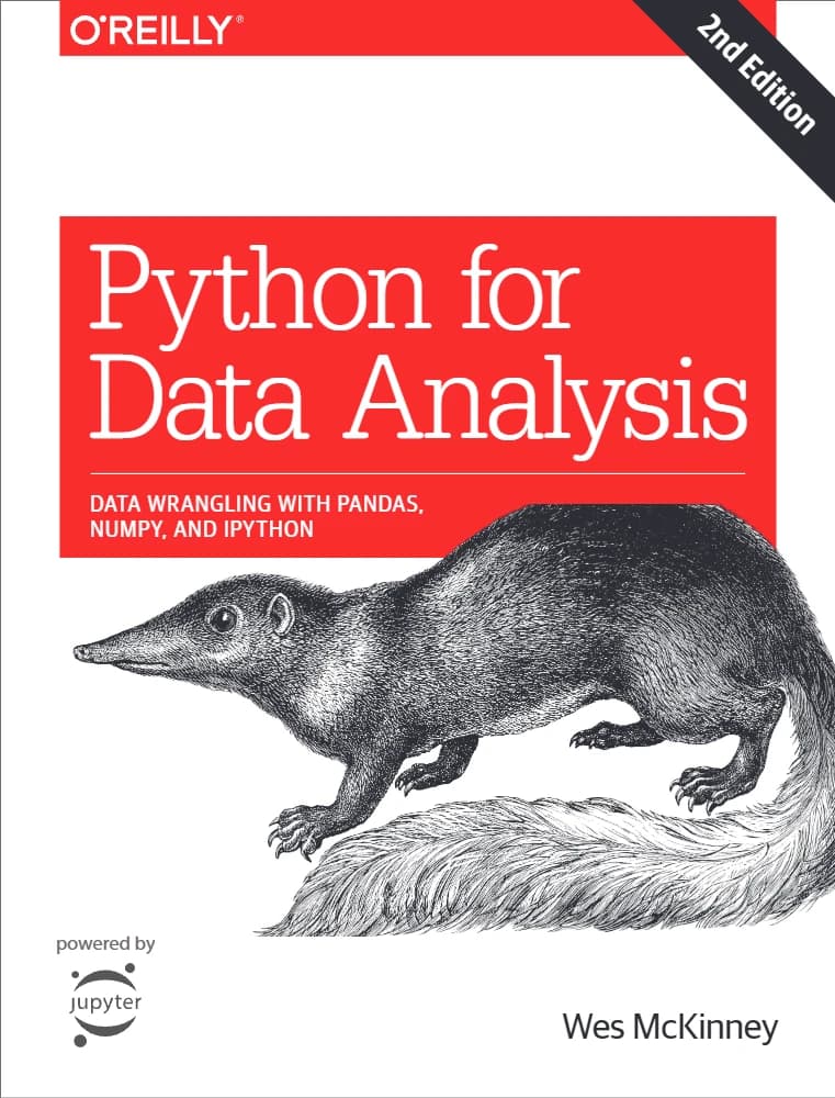 کتاب تحلیل داده با پایتون (Python for Data Analysis) نسخه انگلیسی PDF | وس مک کینی