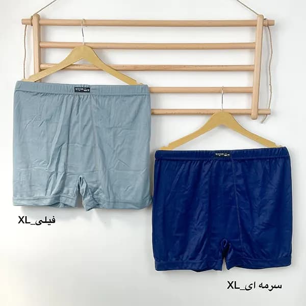 شورت پادار رنگی XL — تصویر ۲