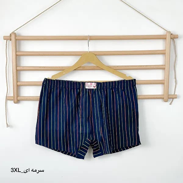 شورت نیم پا راه راه 3XL — تصویر ۷