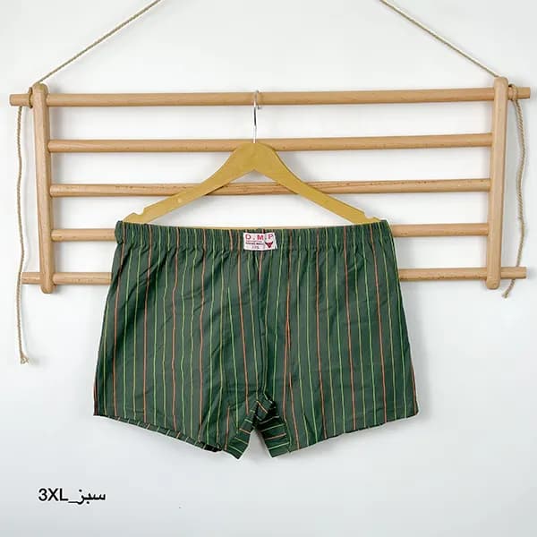 شورت نیم پا راه راه 3XL — تصویر ۳