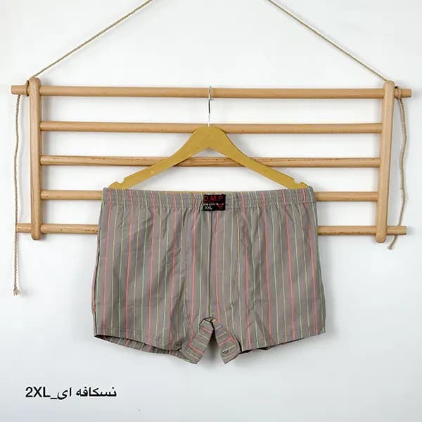 شورت نیم پا راه راه 2XL — تصویر ۴