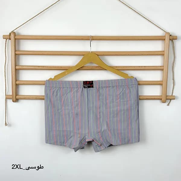شورت نیم پا راه راه 2XL — تصویر ۵