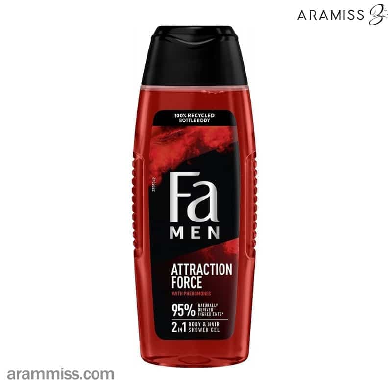 شاور ژل 2 در 1 آقایان فا Fa Men Attraction Force