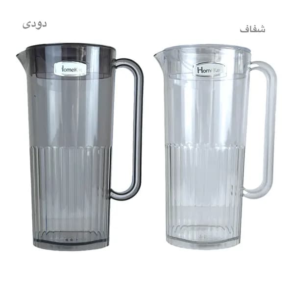 پارچ 1300 میل لیتر شفاف بلند لیان هومکت — تصویر ۴