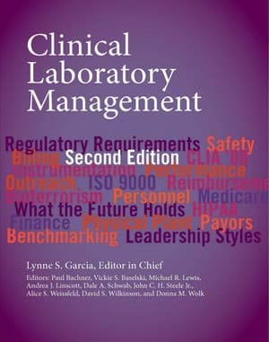 دانلود کتاب Clinical Laboratory Management 2nd Edition