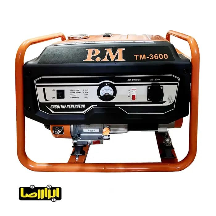 موتور برق پی ام 3 کیلو وات مدل TM3500