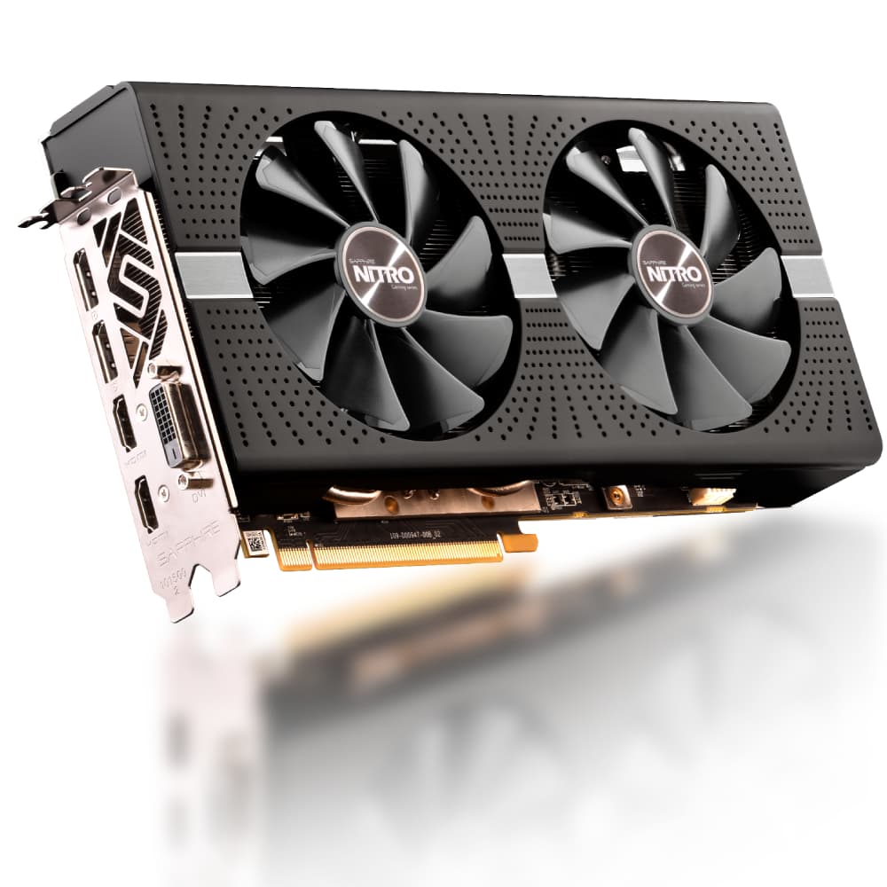 کارت گرافیک سافایر مدل SAPPHIRE NITRO PLUS RX 570 8G کارکرده — تصویر ۲