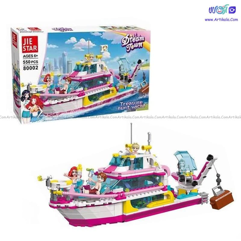 لگو کشتی تفریحی jie star 80002
