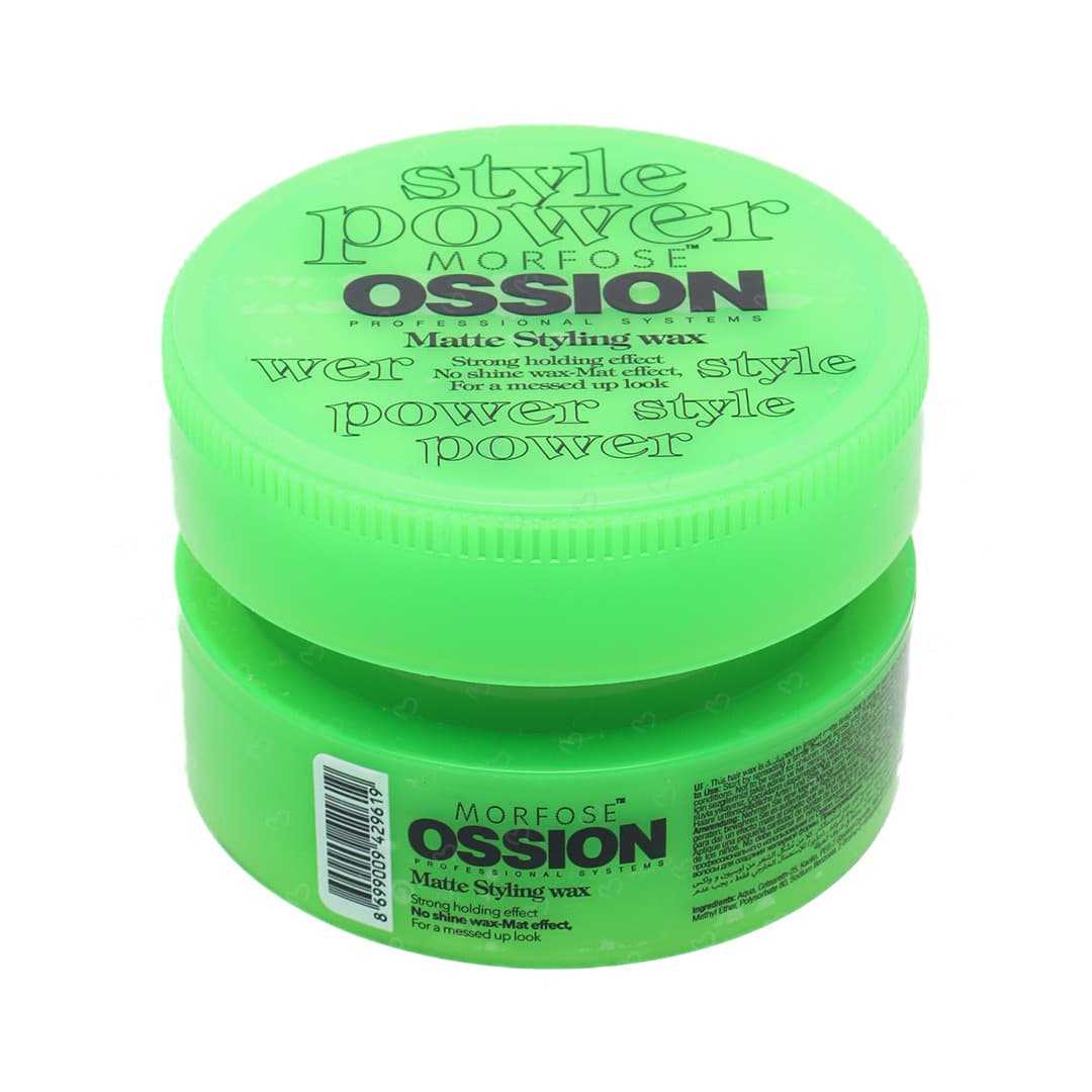 واکس مو مورفوس سری Ossion مدل Matte Styling حجم 100 میلی لیتر