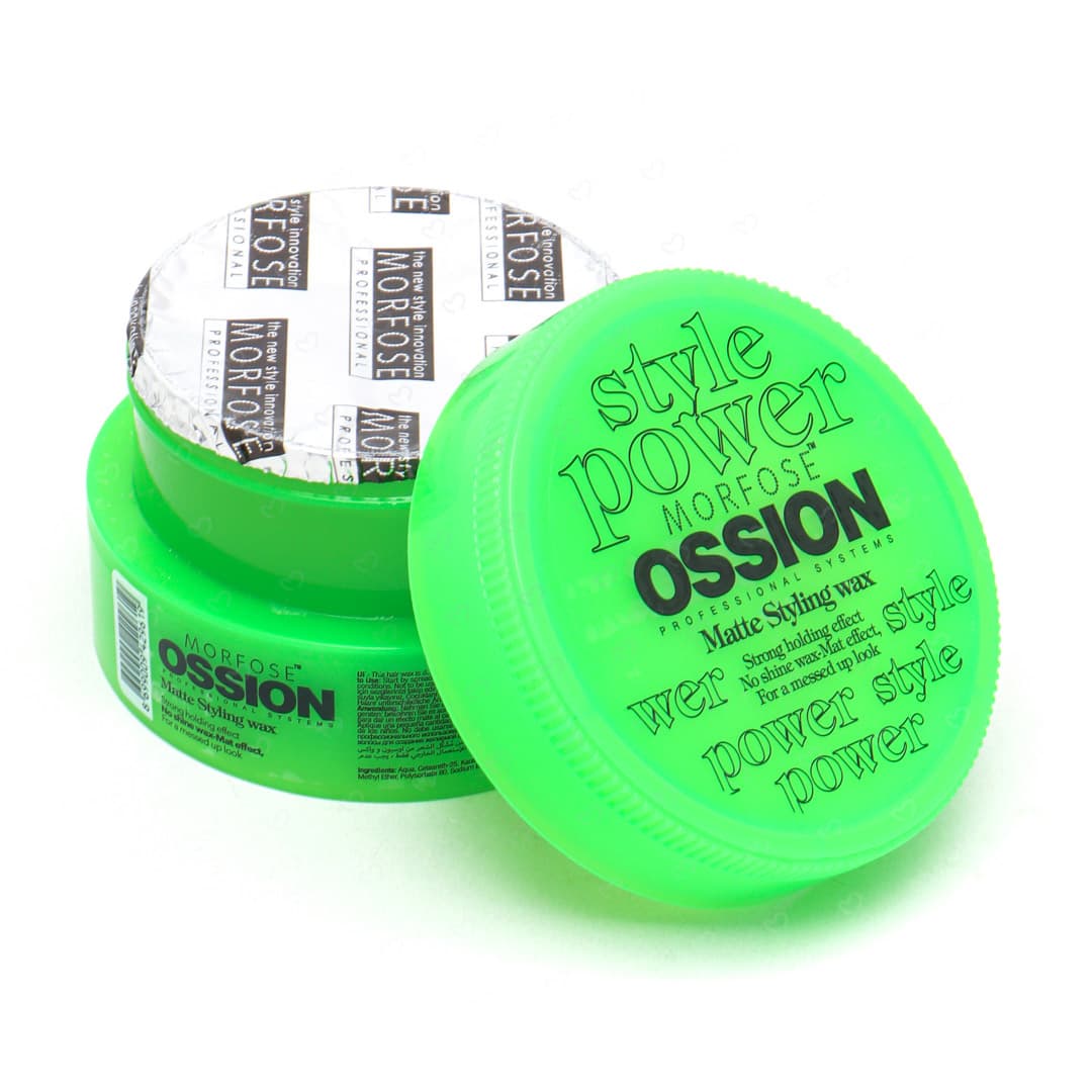 واکس مو مورفوس سری Ossion مدل Matte Styling حجم 100 میلی لیتر — تصویر ۲