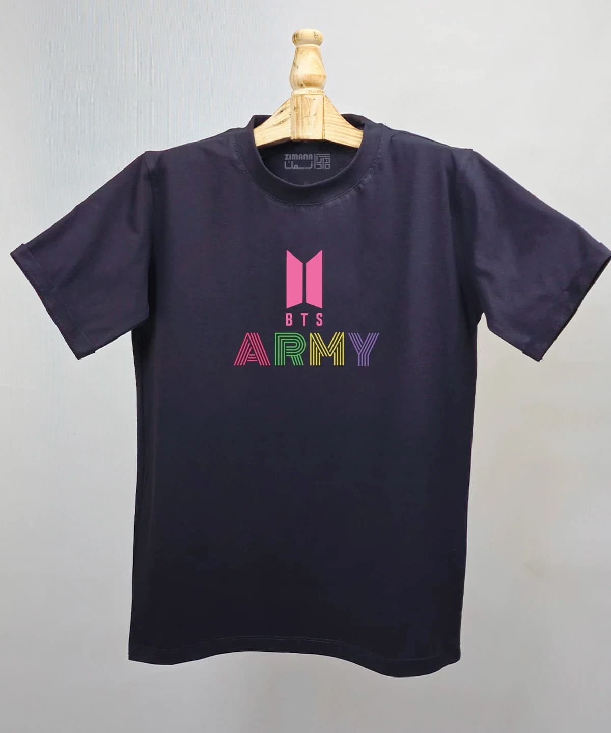 تیشرت مردانه و زنانه مدل گروه بی تی اس | BTS ARMY — تصویر ۳