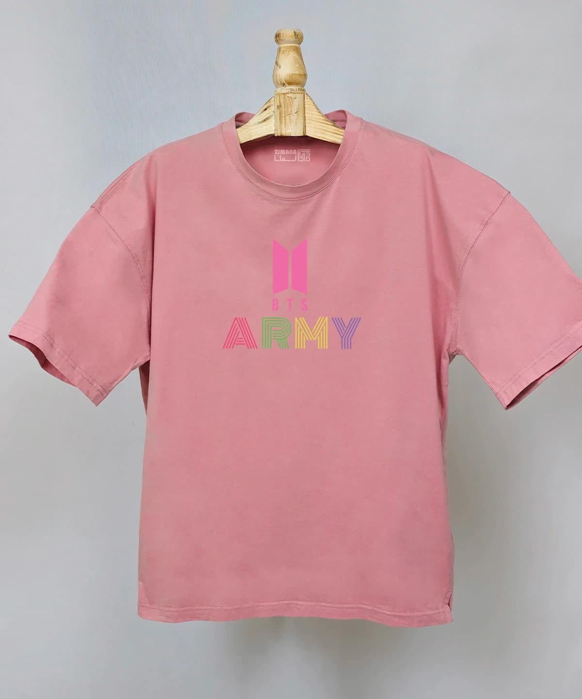 تیشرت لش مردانه و زنانه مدل گروه بی تی اس | BTS ARMY — تصویر ۳