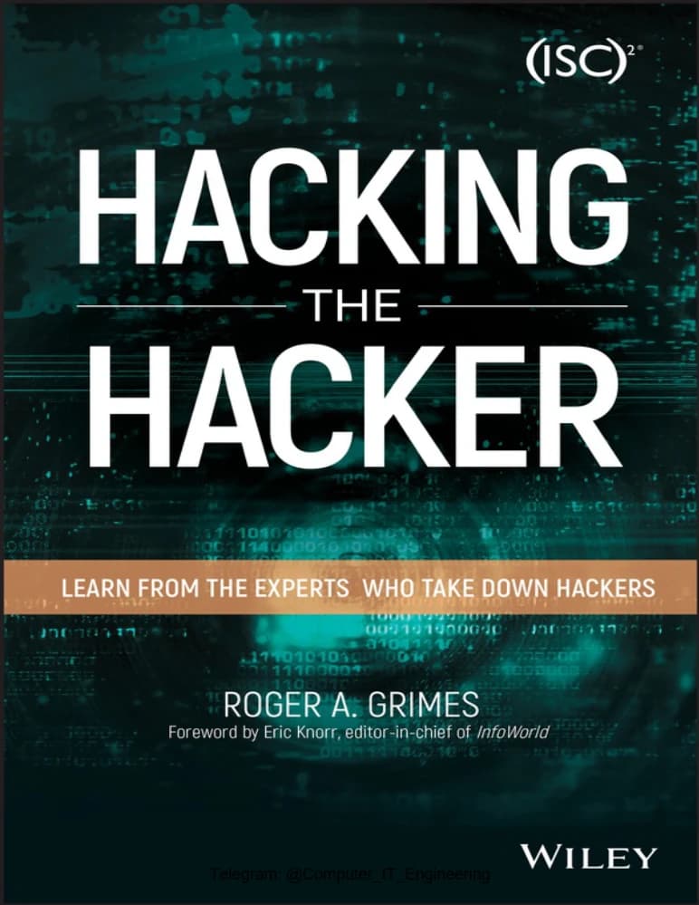 کتاب هک کردن هکر (Hacking the Hacker) نسخه انگلیسی PDF | راجر گرایمز