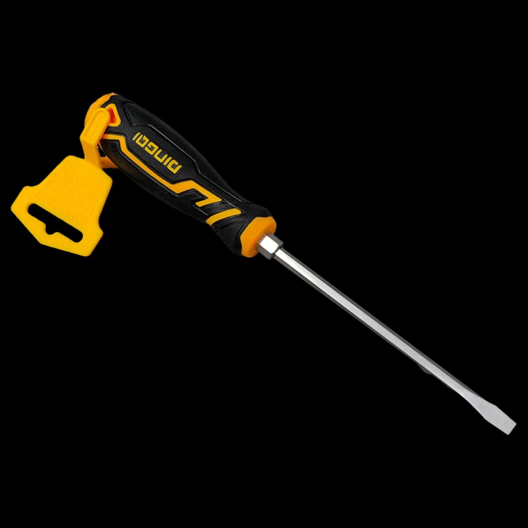 پیچ گوشتی دوسو ضربه خورمشکی DINGQI 68406