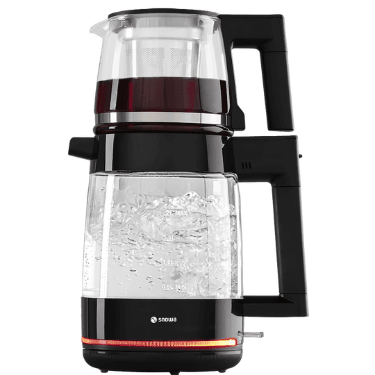 چای ساز اسنوا شیشه ای Classic مدل STM-G1800BK