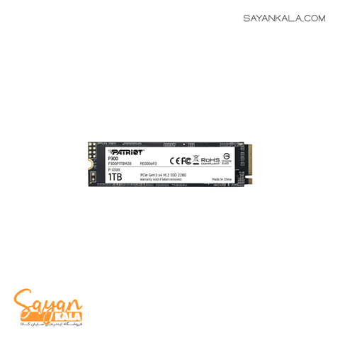 اس اس دی اینترنال پاتریوت مدل SSD PATRIOT NVME P300 1TB