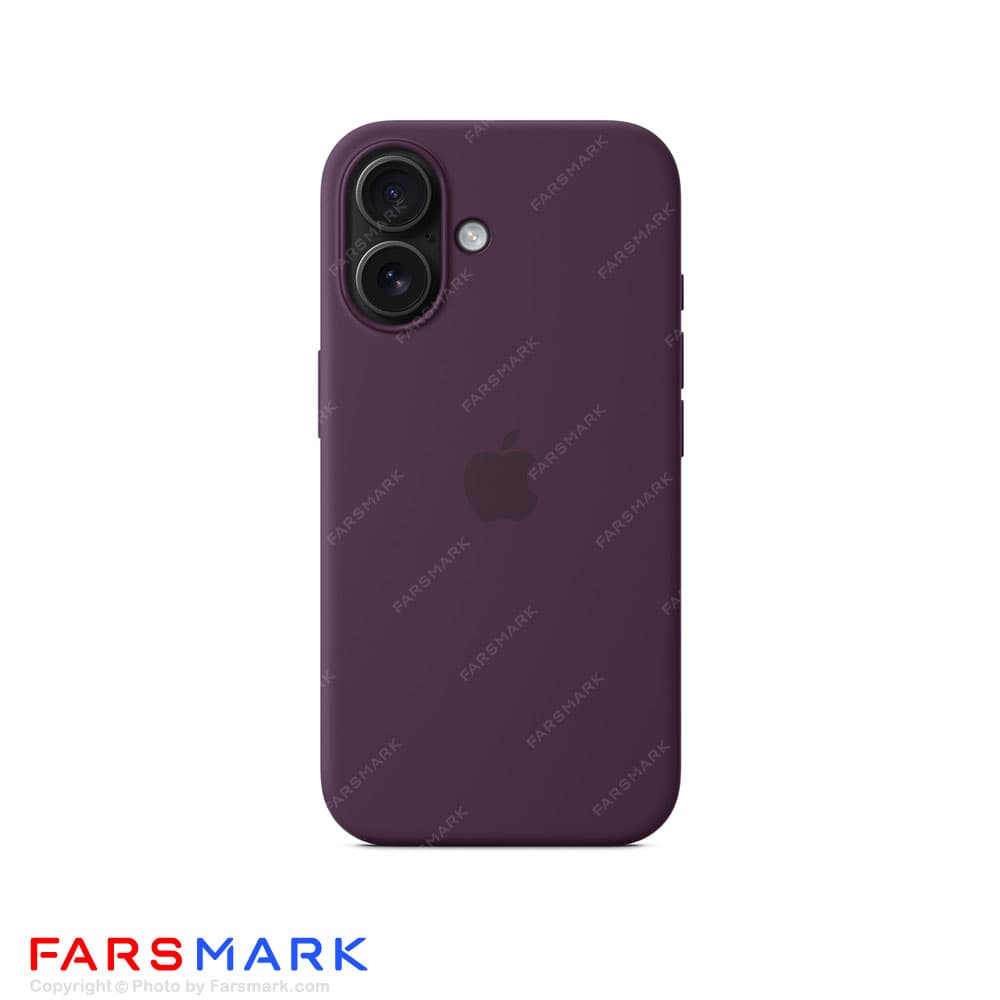 کاور سیلیکونی اورجینال آیفون Apple iPhone 16 Plus — تصویر ۸