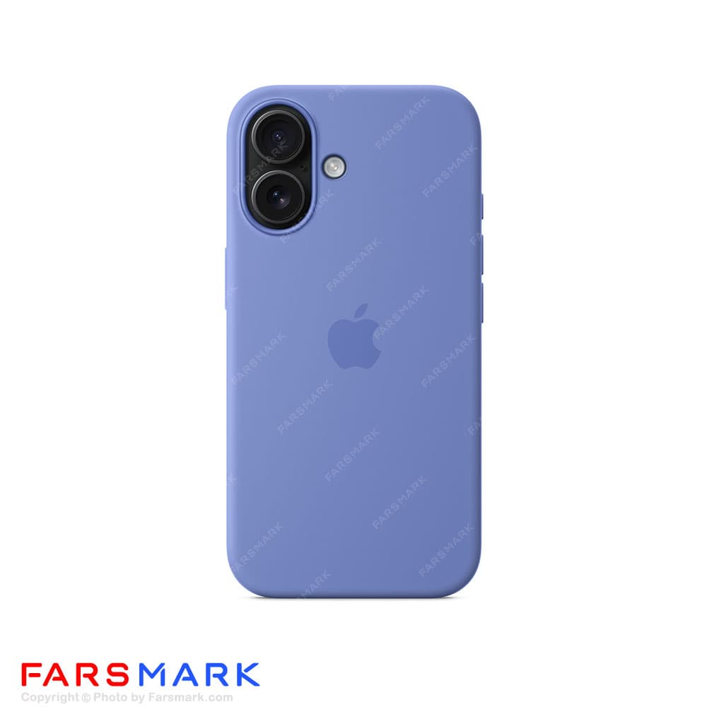 کاور سیلیکونی اورجینال آیفون Apple iPhone 16 Plus — تصویر ۵