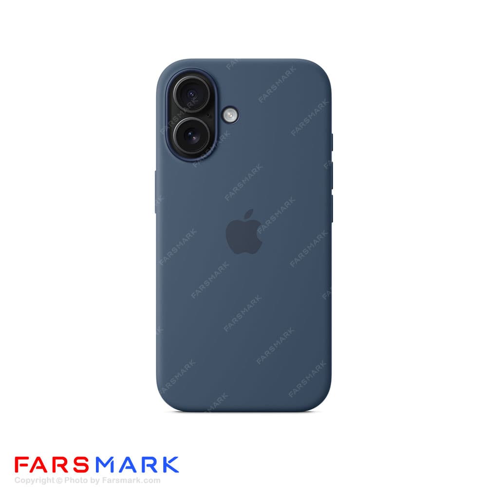 کاور سیلیکونی اورجینال آیفون Apple iPhone 16 Plus — تصویر ۷