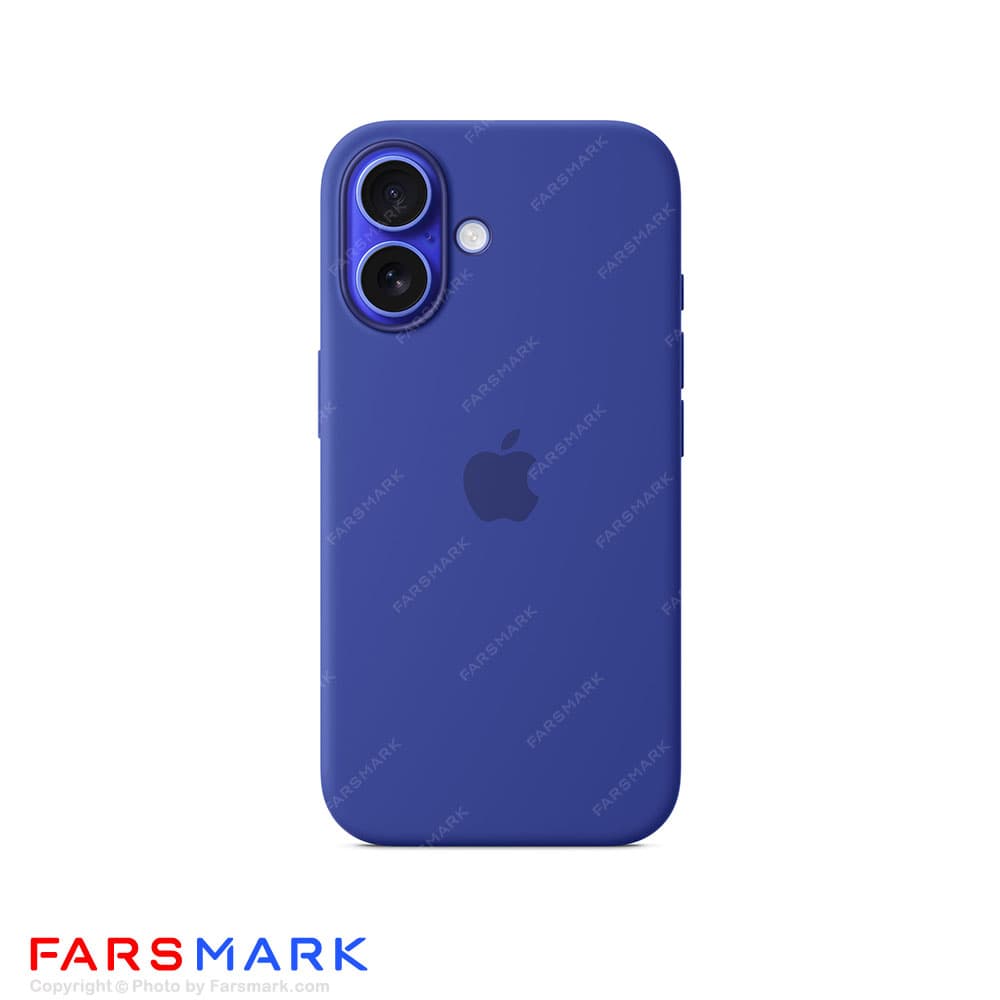 کاور سیلیکونی اورجینال آیفون Apple iPhone 16 Plus