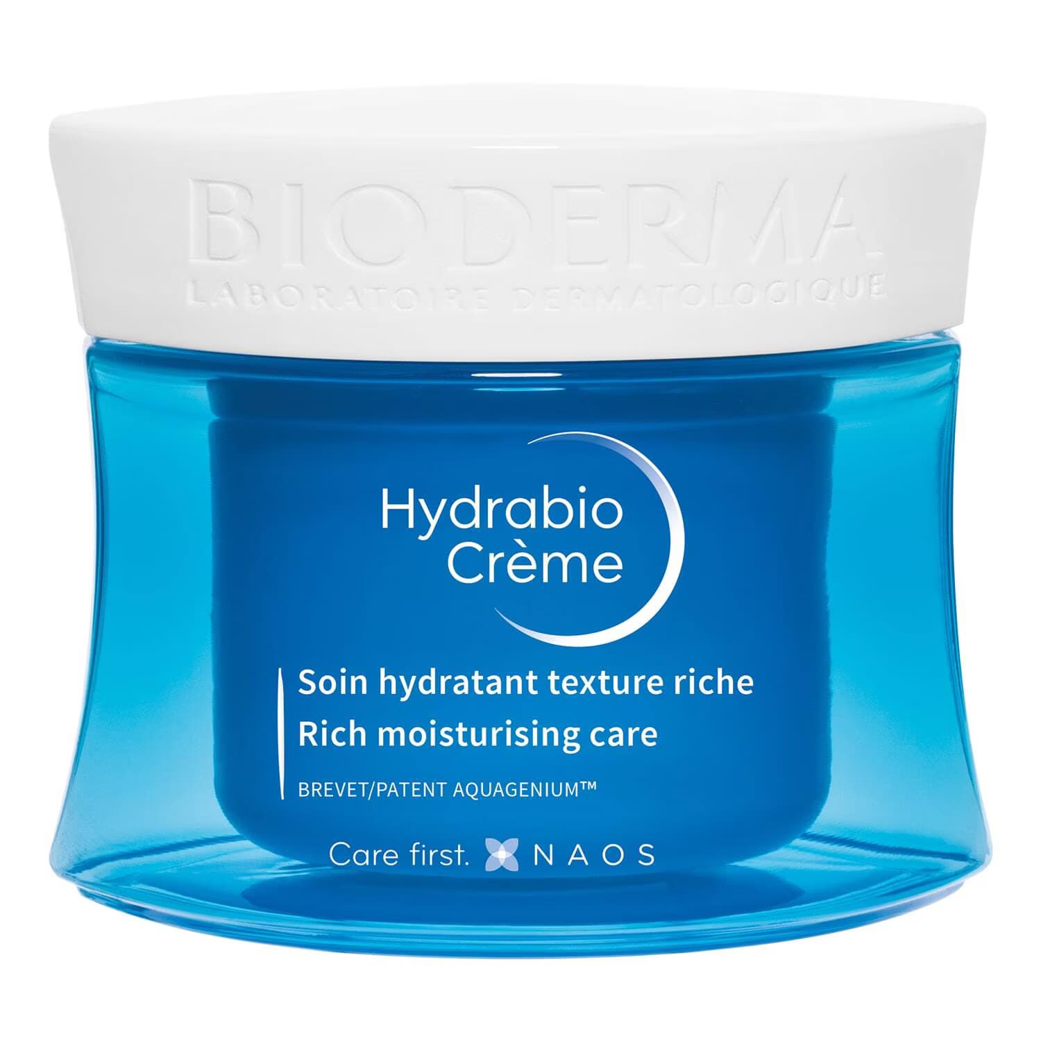 کرم آبرسان و مرطوب کننده بایودرما مدل Hydrabio مناسب پوست خشک حجم 50 میل