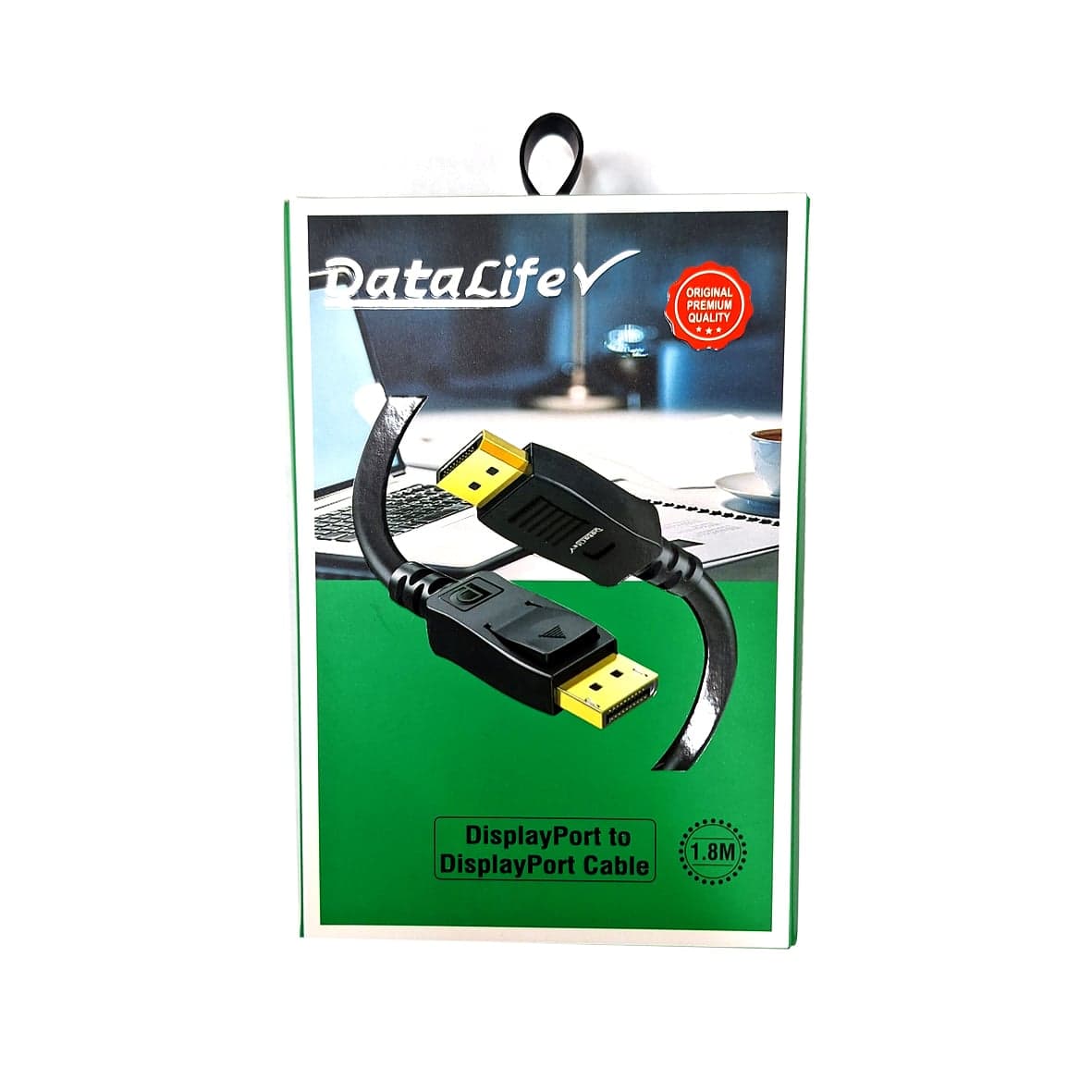 کابل Display Port دیتالایف طول 1.8 متر جعبه ای کد 8743 — تصویر ۳