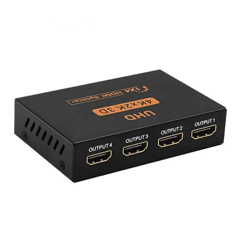 اسپلیتر 1 به 4 HDMI مدل UHD-HTS 4K اورجینال کد 8822 — تصویر ۴