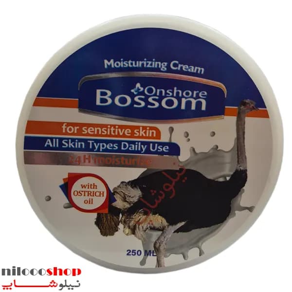 کرم آبرسان کاسه ای دست و صورت بوسوم مدل شتر مرغ حجم 250 میلی لیتر