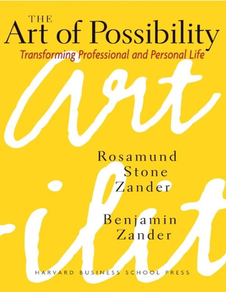 کتاب هنر امکان (Art of Possibility) نسخه انگلیسی PDF | بنجامین زاندر