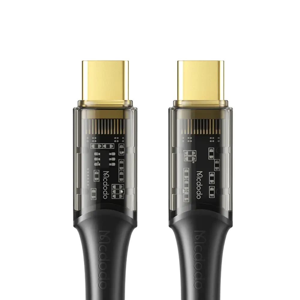کابل تبدیل فست شارژ مک دودو 2110 Mcdodo CA-2110 Type-C to Type-C 5A PD 100W 1.2m کد 8836
